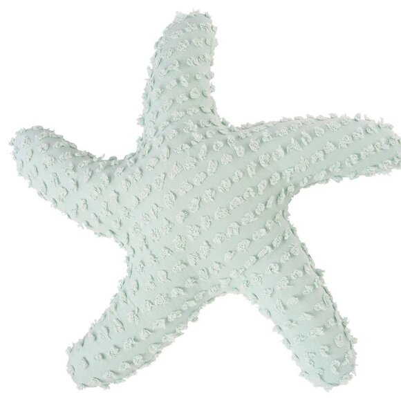 Sea Glass Starfish Shaped Pillow - Picture 1 of 4